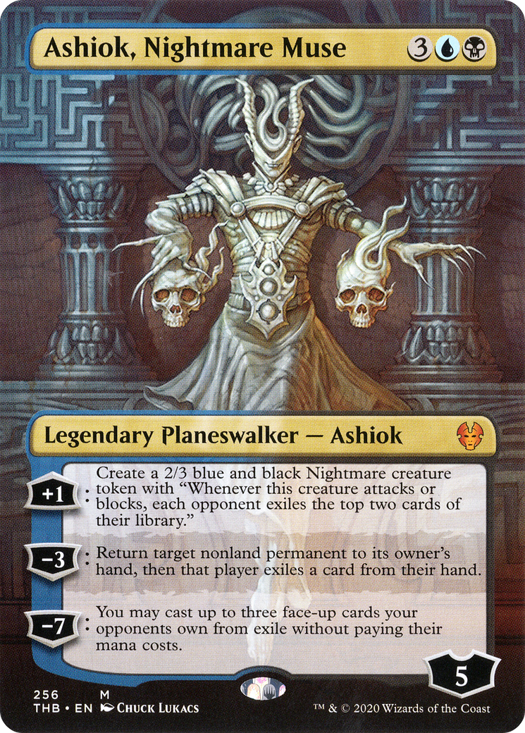 Ashiok, Nightmare Muse (THB-256) (Borderless)