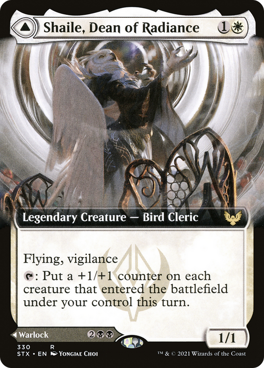 Shaile, Dean of Radiance // Embrose, Dean of Shadow (STX-330) (Extended Art) (Foil)