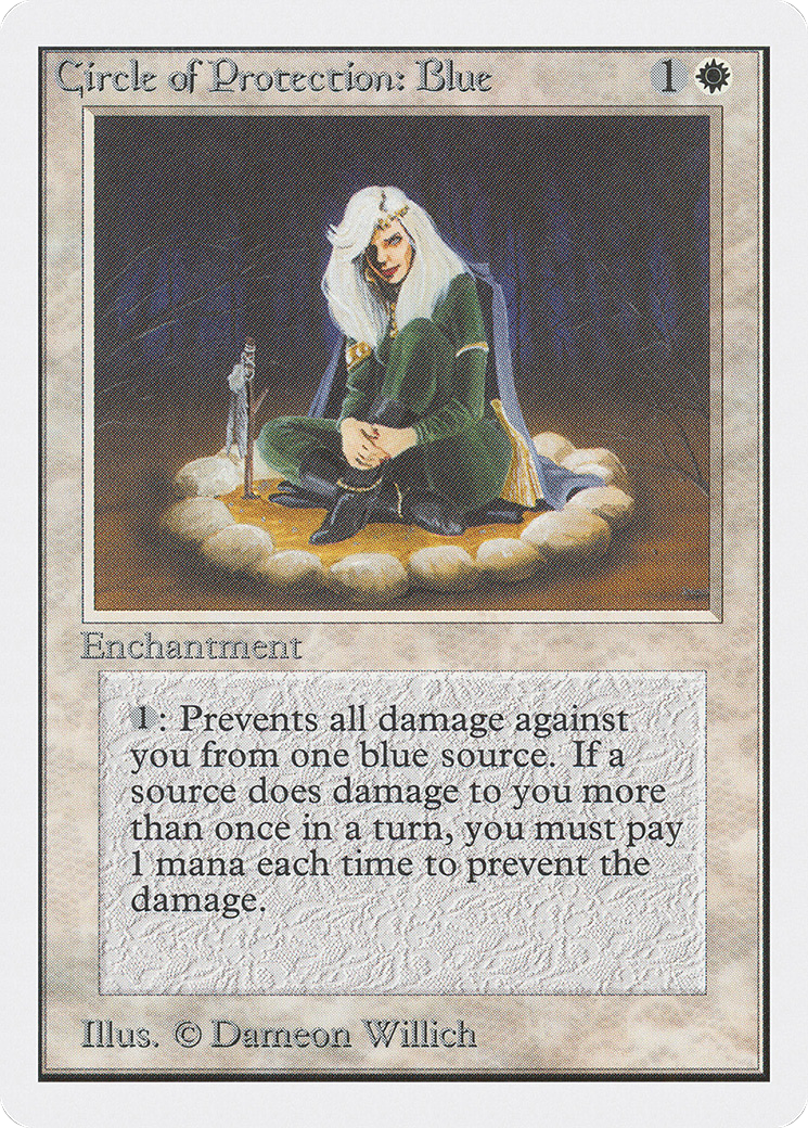 Circle of Protection: Blue (2ED-011)
