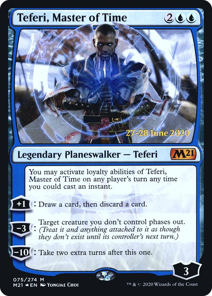Teferi, Master of Time (PRE-75S) (Foil)