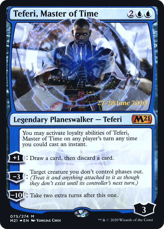 Teferi, Master of Time (PRE-75S) (Foil)