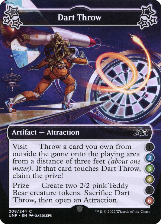 Dart Throw (UNF-208A) (Foil)
