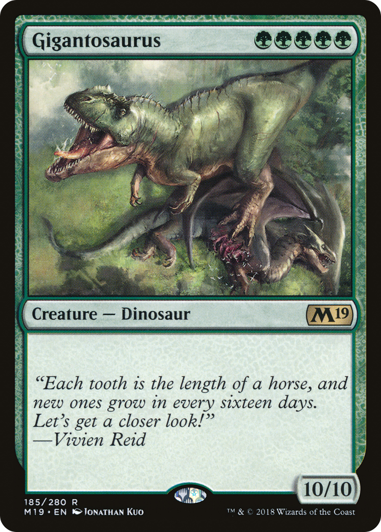 Gigantosaurus (M19-185)