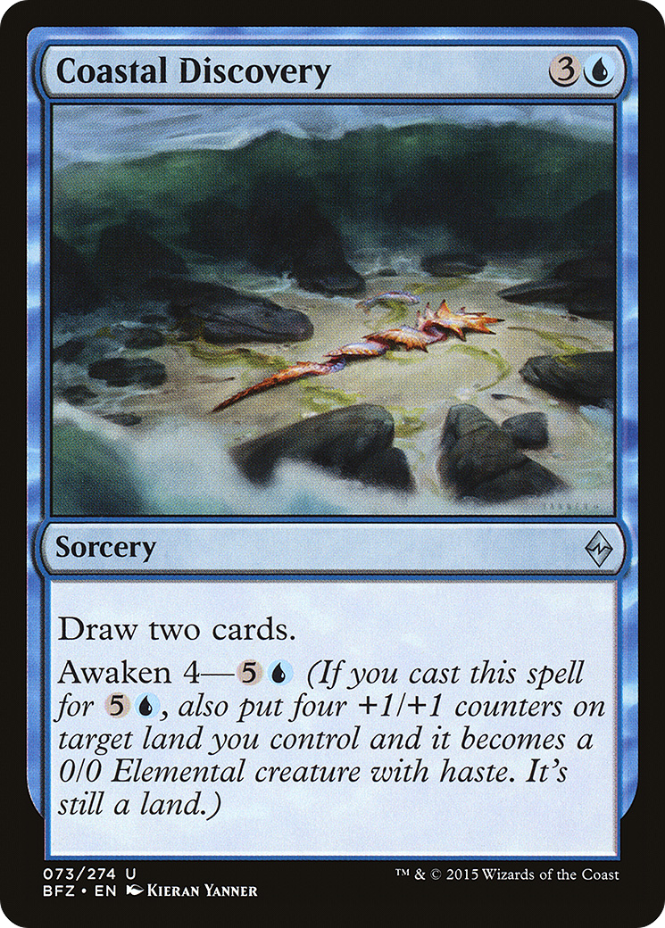 Coastal Discovery (BFZ-073) (Foil)
