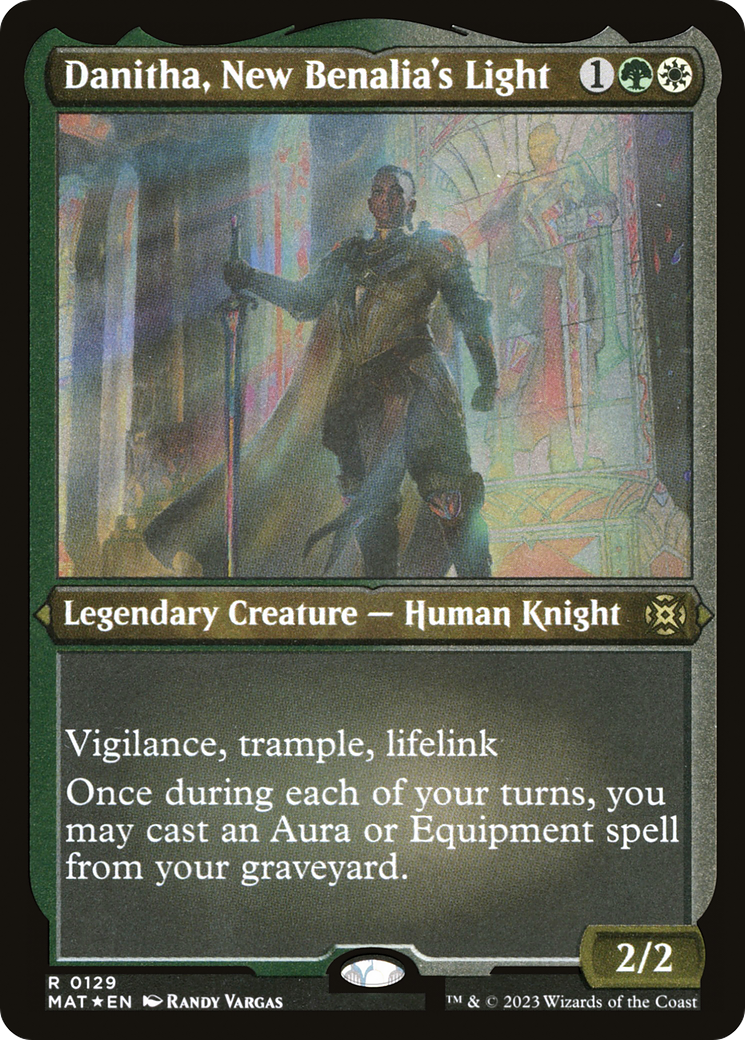 Danitha, New Benalia's Light (MAT-129) (Etched Foil)