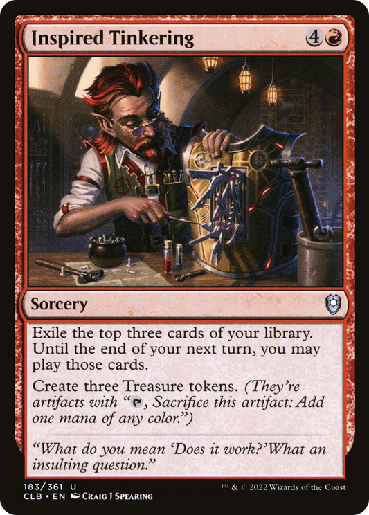 Inspired Tinkering (CLB-183)