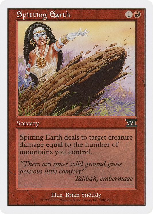 Spitting Earth (6ED-208)