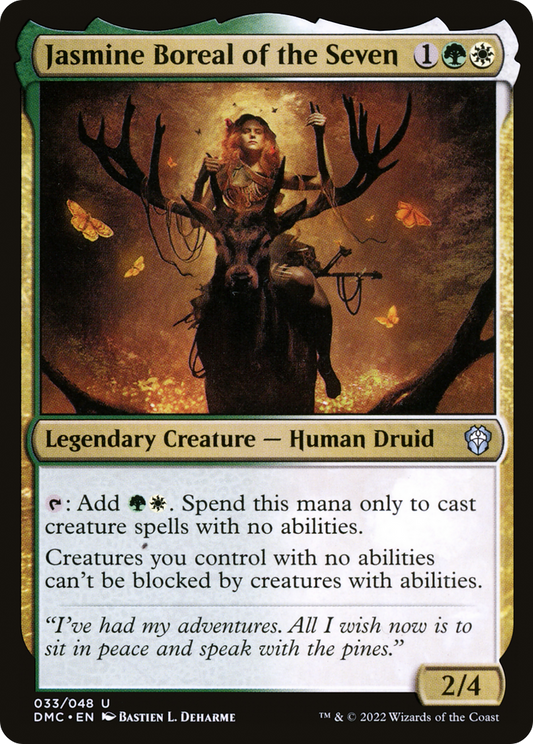 Jasmine Boreal of the Seven (DMC-033) (Foil)
