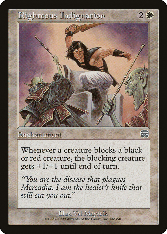 Righteous Indignation (MMQ-046) (Foil)
