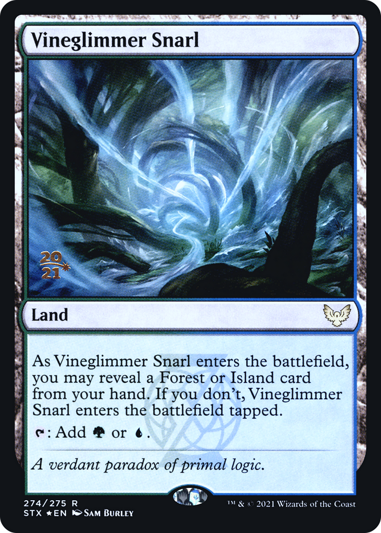 Vineglimmer Snarl (PRE-274S) (Foil)