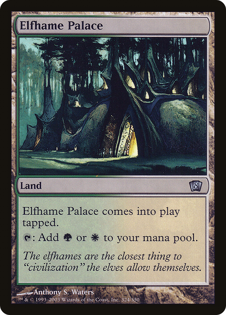 Elfhame Palace (8ED-324★) (Foil)