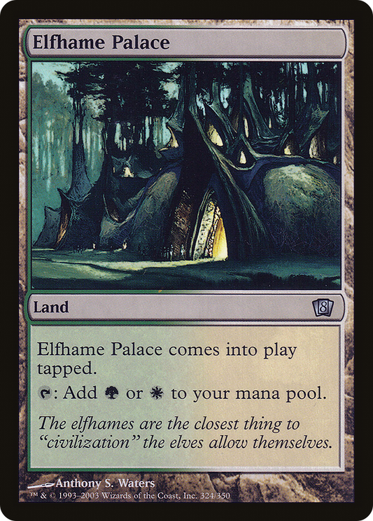 Elfhame Palace (8ED-324★) (Foil)