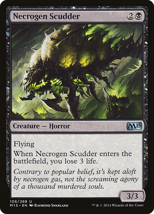 Necrogen Scudder (M15-106) (Foil)