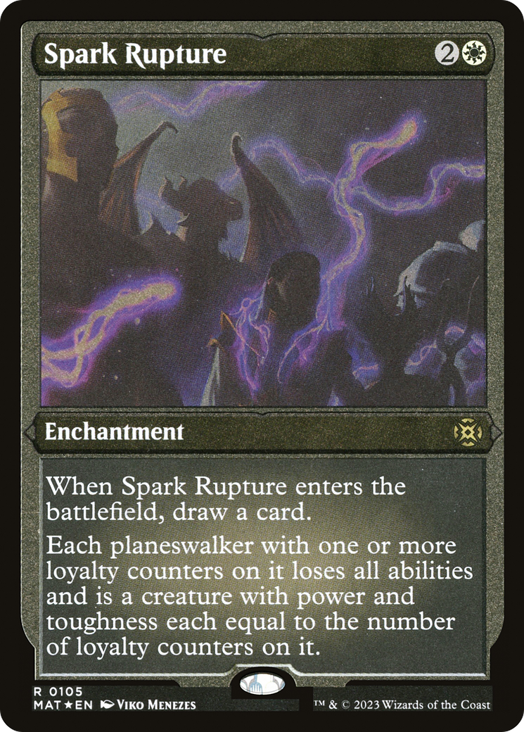 Spark Rupture (MAT-105) (Etched Foil)