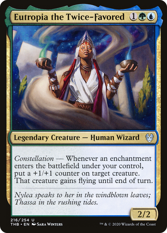 Eutropia the Twice-Favored (THB-216) (Foil)