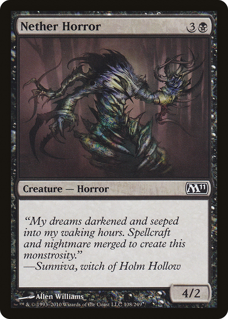 Nether Horror (M11-108) (Foil)