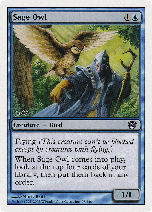 Sage Owl (8ED-098)