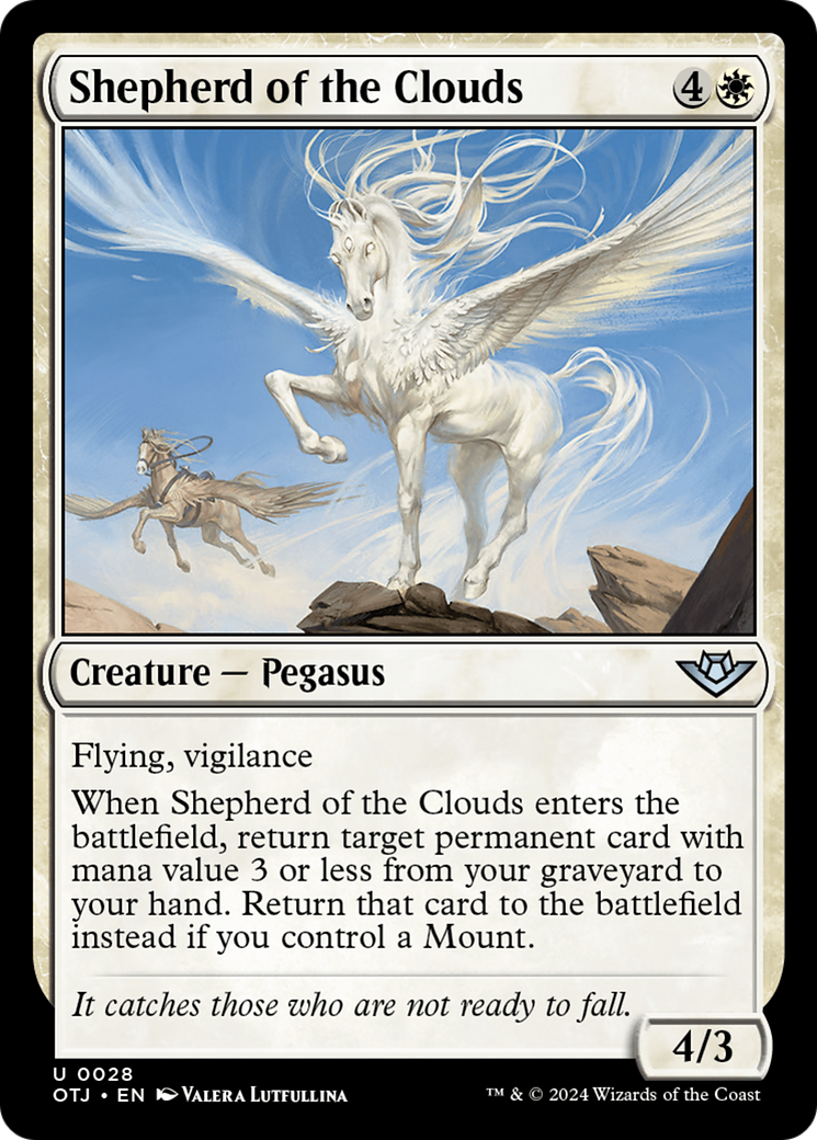 Shepherd of the Clouds (OTJ-028) (Foil)