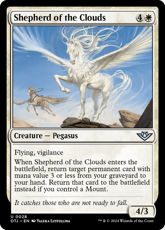 Shepherd of the Clouds (OTJ-028) (Foil)