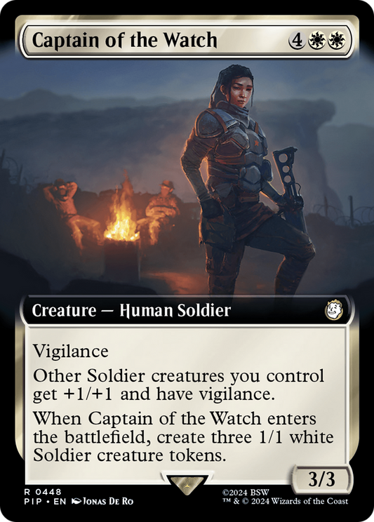 Captain of the Watch (PIP-448) (Extended Art) (Foil)