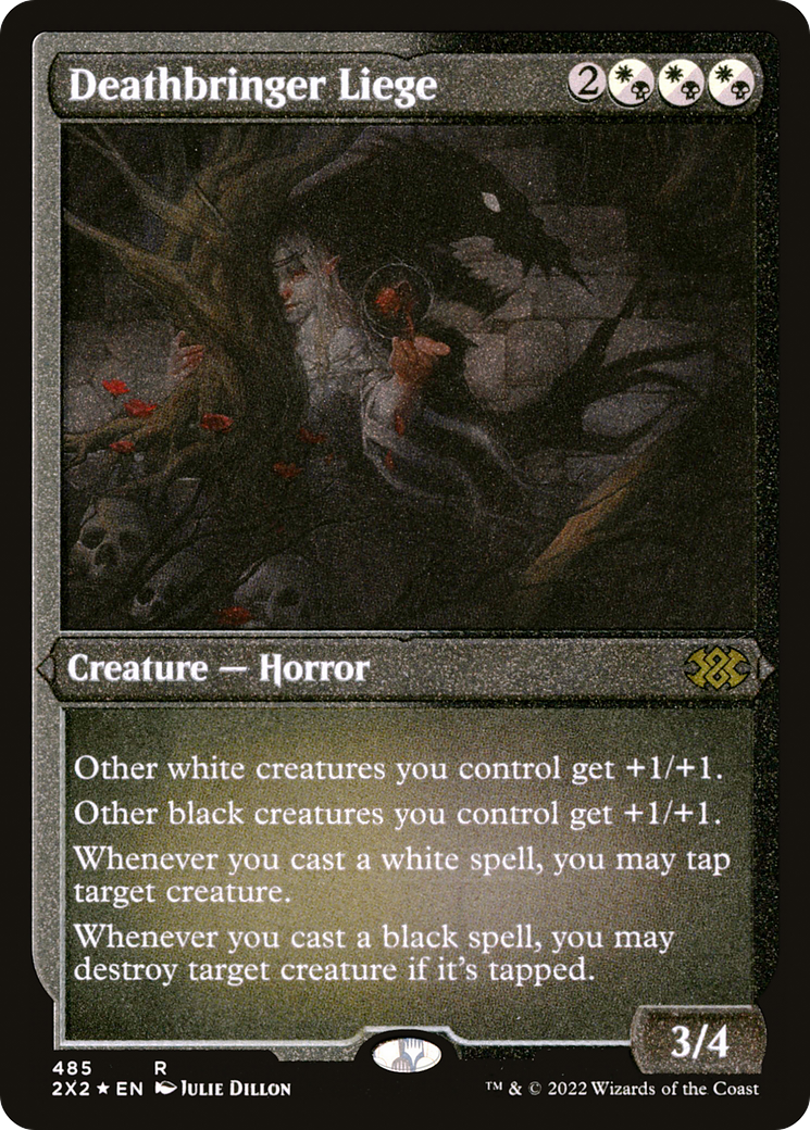 Deathbringer Liege (2X2-485) (Etched Foil)