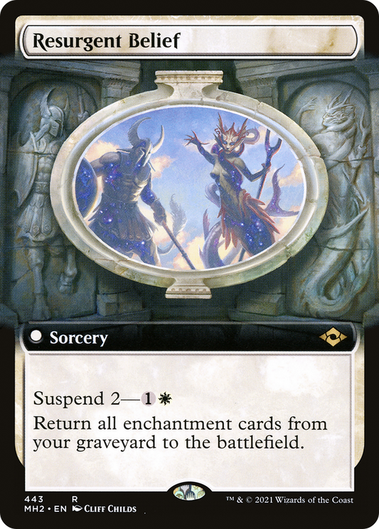 Resurgent Belief (MH2-443) (Extended Art) (Foil)