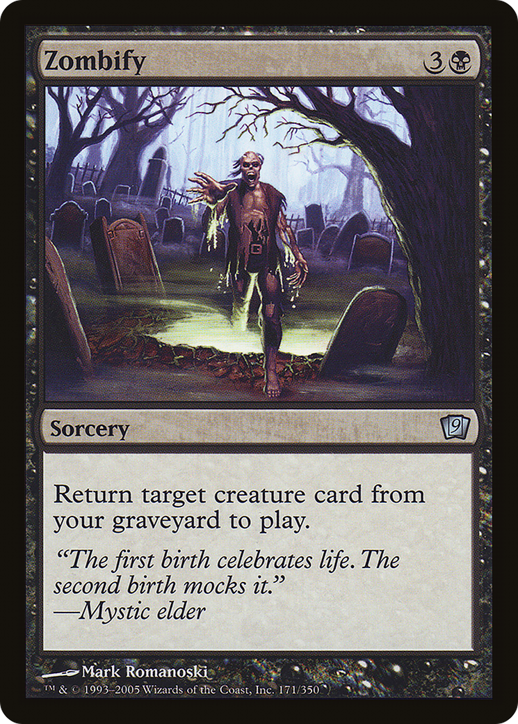 Zombify (9ED-171★) (Foil)