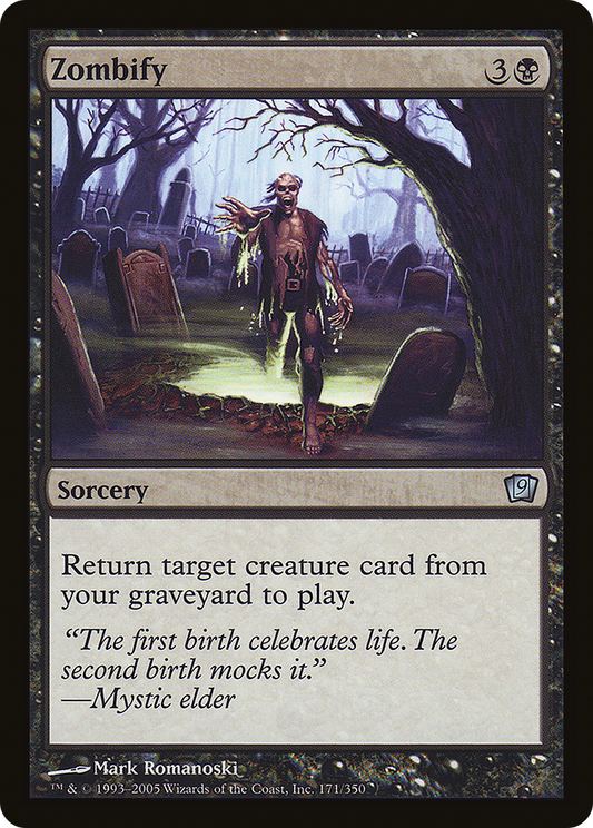 Zombify (9ED-171★) (Foil)