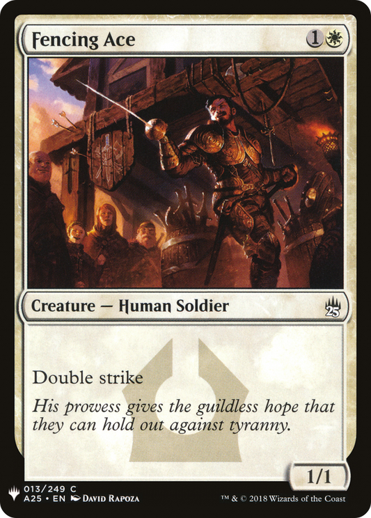 Fencing Ace (LIST-A25-13)