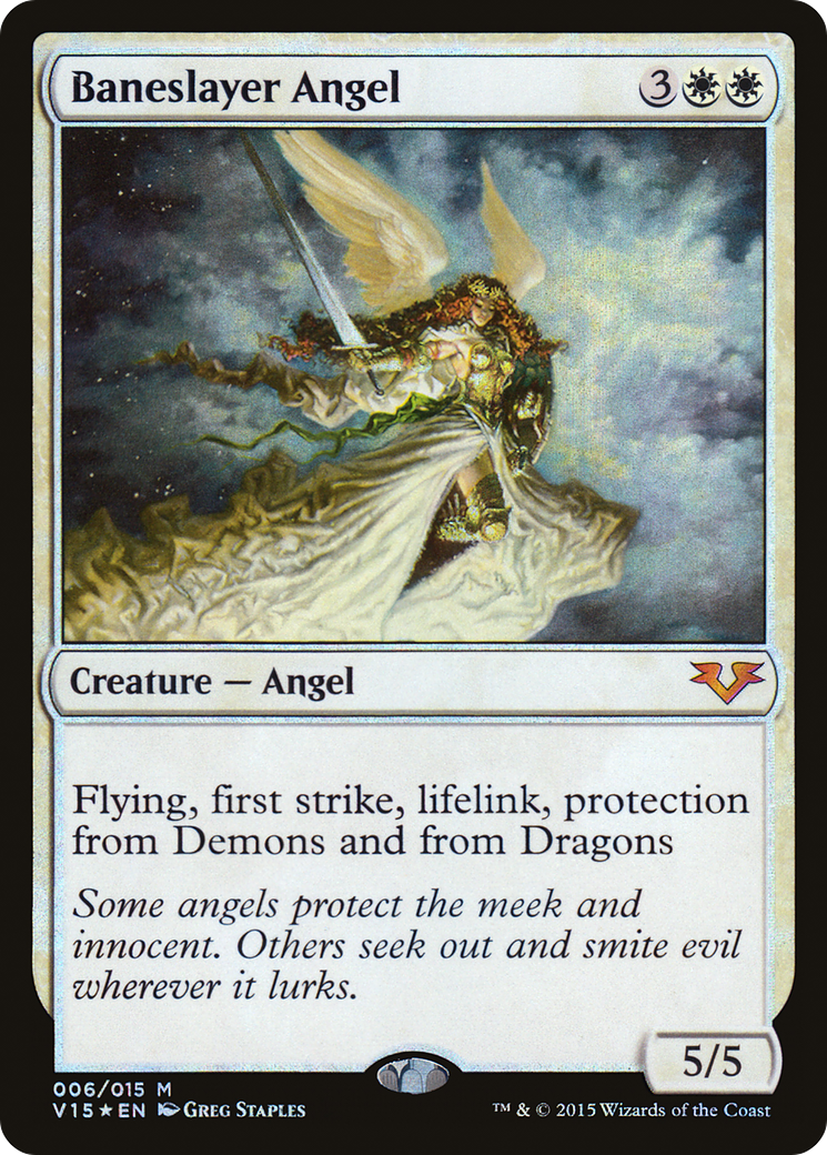 Baneslayer Angel (V15-006) (Foil)