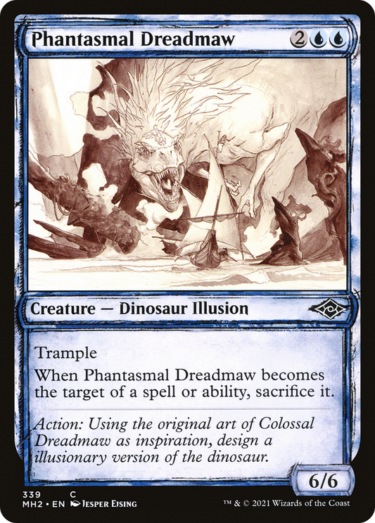 Phantasmal Dreadmaw (MH2-339) (Showcase) (Foil)