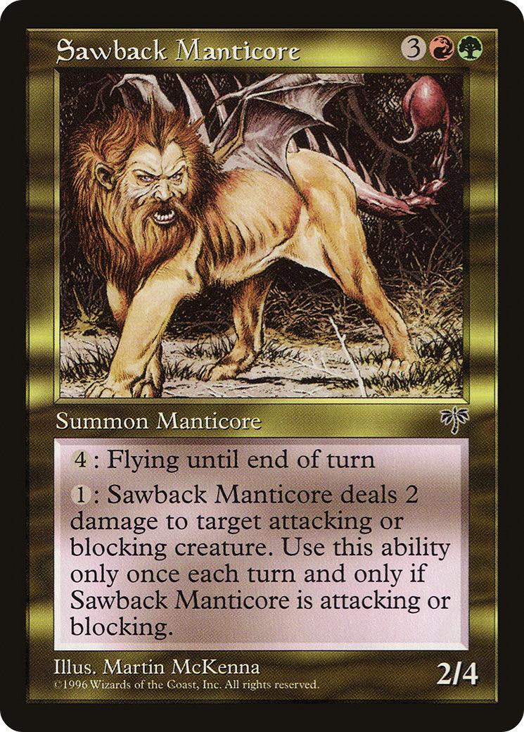 Sawback Manticore (MIR-281)