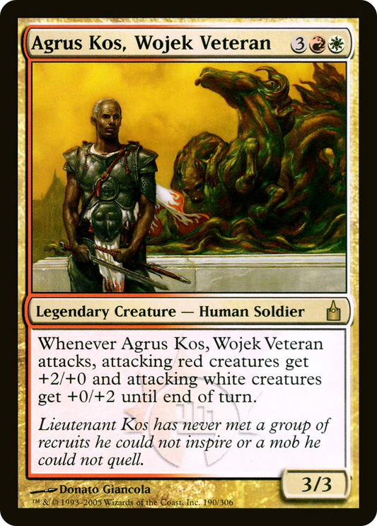 Agrus Kos, Wojek Veteran (RAV-190) (Foil)