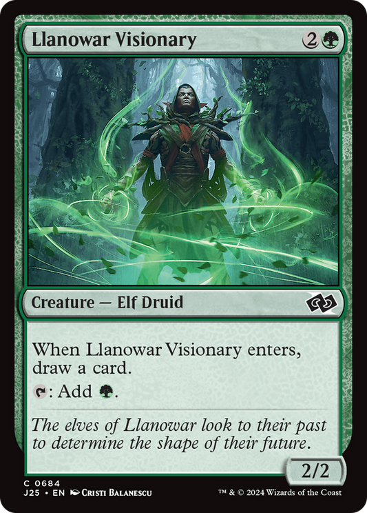 Llanowar Visionary (J25-684)