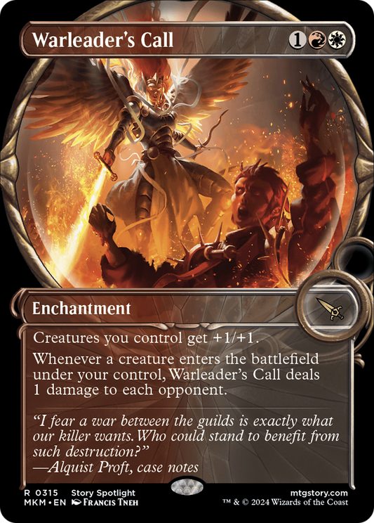 Warleader's Call (MKM-315) (Showcase) (Foil)