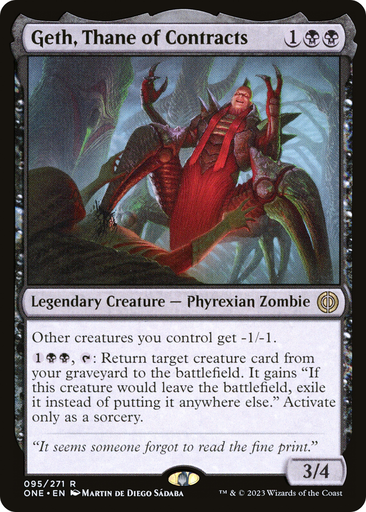 Geth, Thane of Contracts (ONE-095)
