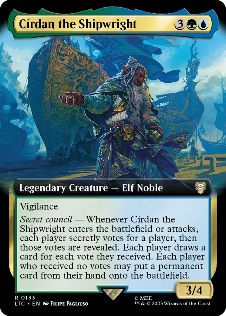 Círdan the Shipwright (LTC-133) (Extended Art)