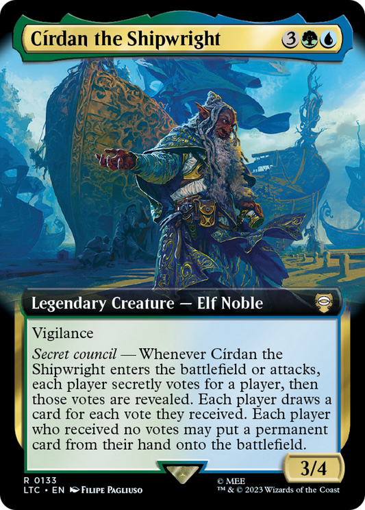 Círdan the Shipwright (LTC-133) (Extended Art)