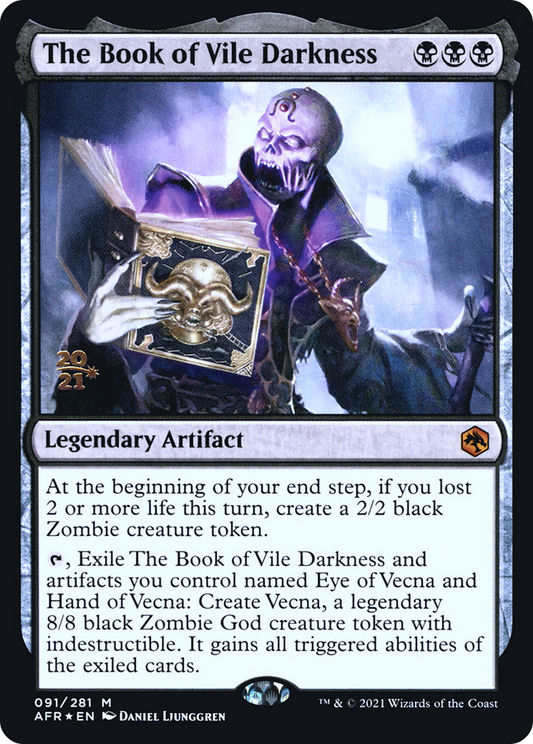 The Book of Vile Darkness (PRE-91S) (Foil)
