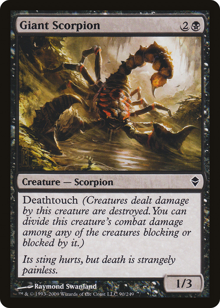 Giant Scorpion (ZEN-090) (Foil)