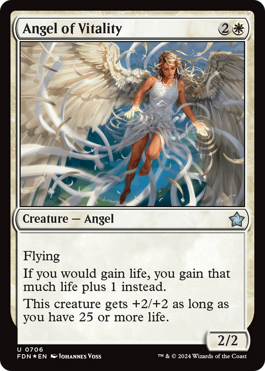 Angel of Vitality (FDN-706) (Foil)