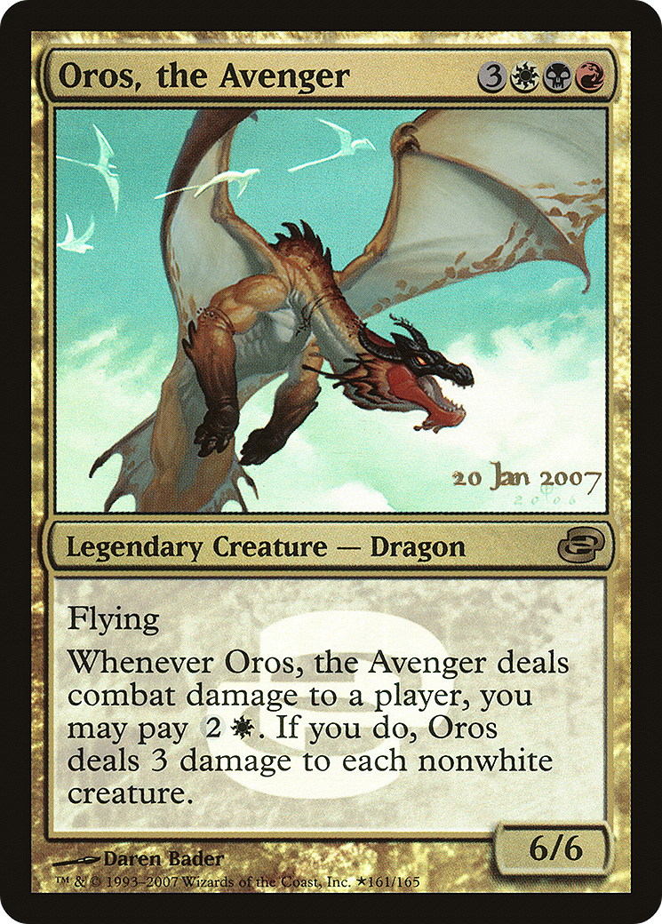 Oros, the Avenger (PRE-161★) (Foil)