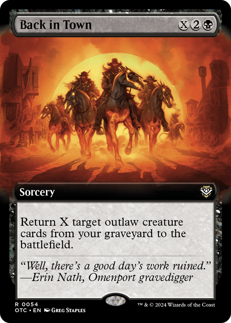 Back in Town (OTC-054) (Extended Art)