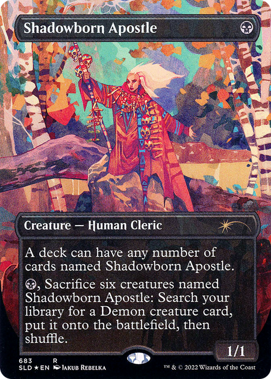 Shadowborn Apostle (SLD-683) (Borderless) (Foil)