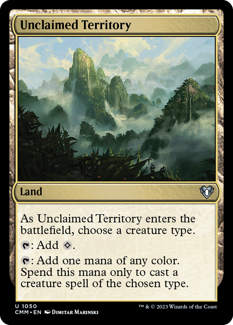 Unclaimed Territory (CMM-1050)