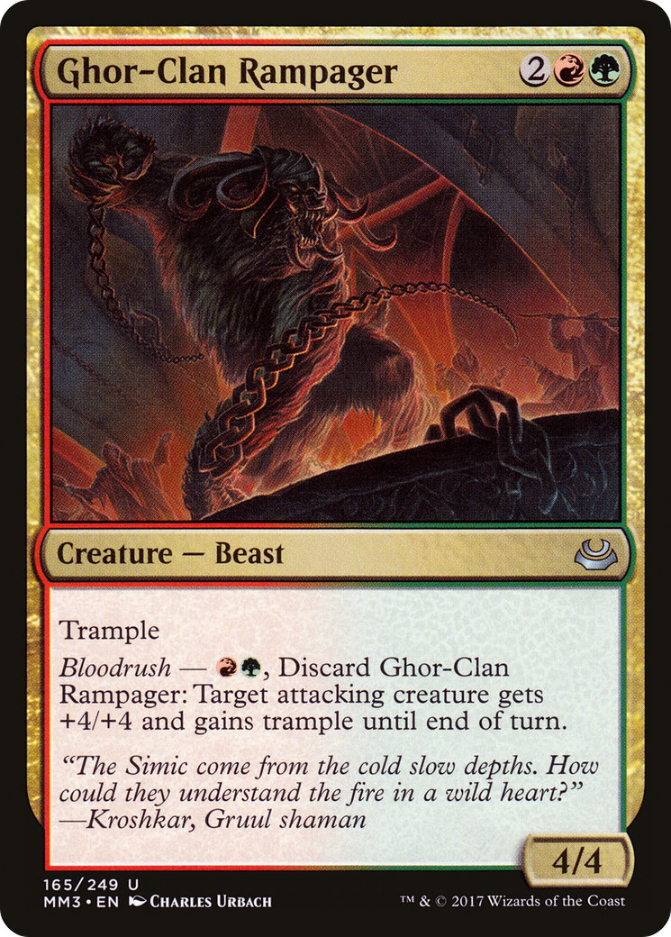 Ghor-Clan Rampager (MM3-165) (Foil)