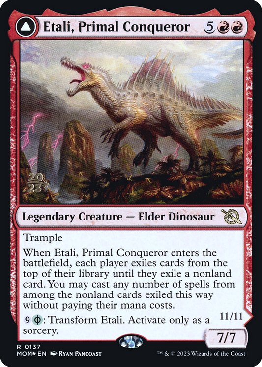 Etali, Primal Conqueror // Etali, Primal Sickness (PRE-137S) (Foil)