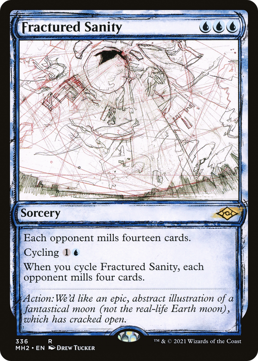 Fractured Sanity (MH2-336) (Showcase) (Foil)