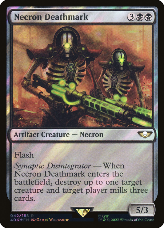 Necron Deathmark (40K-42★) (Surge Foil)
