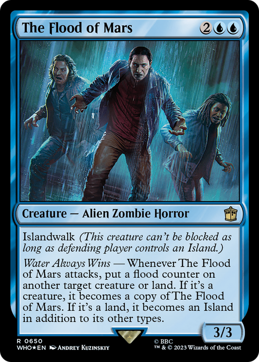 The Flood of Mars (WHO-650) (Surge Foil)